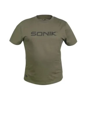 Aktuální Sonik Tričko Raglan Tee Green L