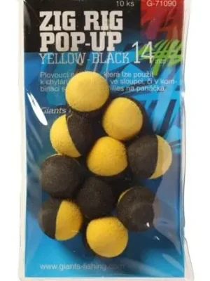 Výhodná Nabídka Giants Fishing pěnové plovoucí boilie Zig Rig Pop-Up 14mm