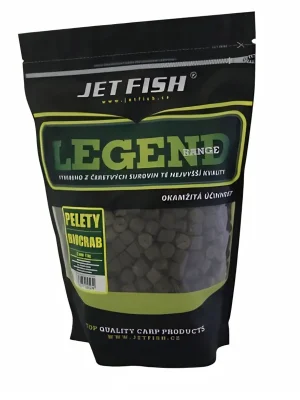 Jet Fish Legend Range pelety 1kg - Rak Dokud Zásoby Vydrží