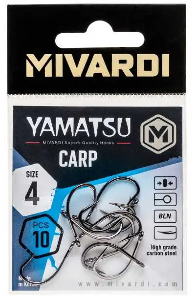 Sleva Mivardi háčky Yamatsu Carp 10ks