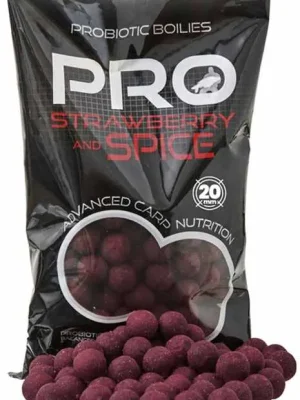 Autentický Starbaits boilies Pro Strawberry Spice 800g