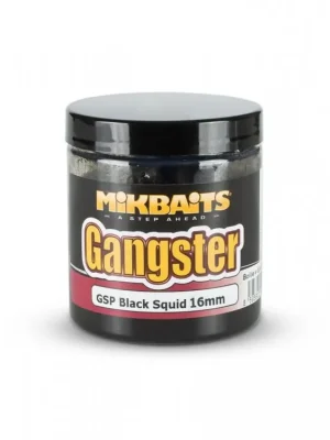 Akční Cena Mikbaits Gangster Boilie v Dipu - GSP Black Squid - 24mm/250ml