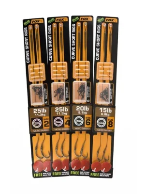 Akce EDGES™ CURVE SHORT READY RIGS GRAVELLY BROWN