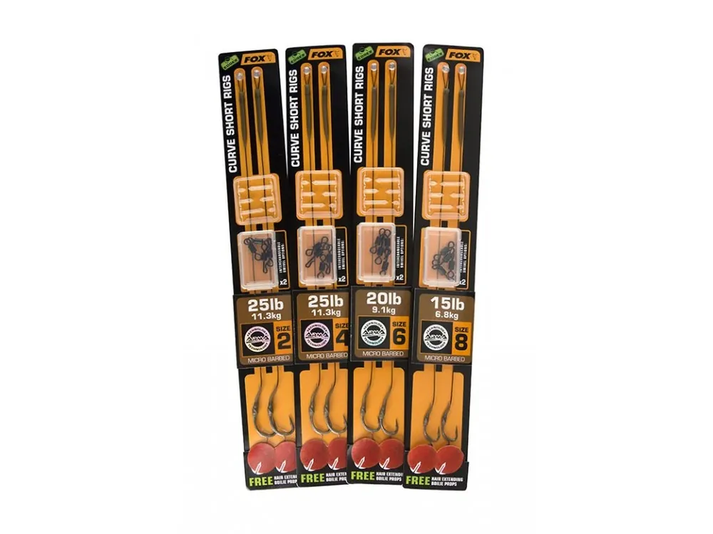 Akce EDGES™ CURVE SHORT READY RIGS GRAVELLY BROWN