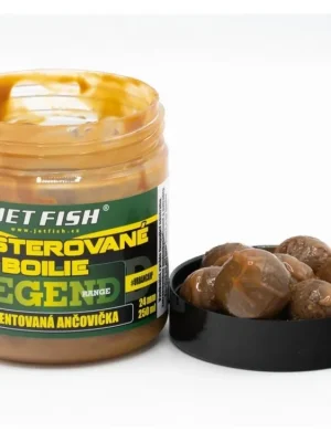 Jen Po Omezenou Doba Jet Fish Boosterované Boilie Legend Range - Fermentovaná Ančovička - 24 mm