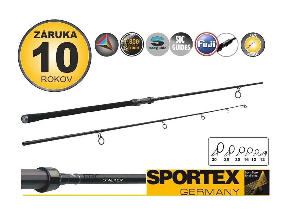 SPORTEX - FBC CS-3 Stalker 2-díl 300 cm 3 lb Výhodná Nabídka