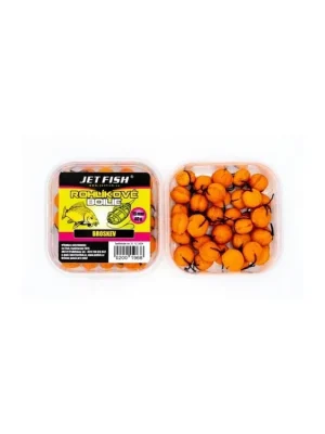 Akční Nabídka Jet Fish Rohlíkové boilie - Broskev - 40g