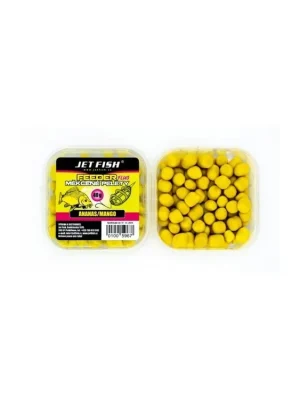 Akční Cena Jet Fish Fluo měkčené pelety - ANANAS/MANGO - 40g