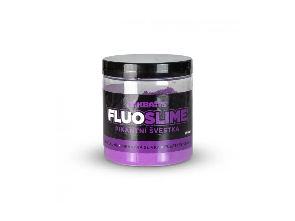 Novinka Mikbaits Fluo Slime Obalovací Dip - Pikantní švestka - 100g