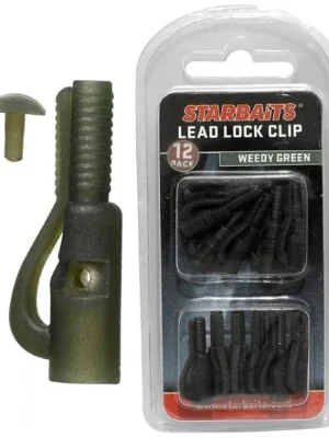 Akční Nabídka Starbaits Lead Lock Clip Green 12ks