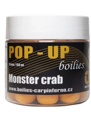 CARP INFERNO POP - UP BOILIES MONSTER CRAB 16 MM 150 ML Tovární Cena