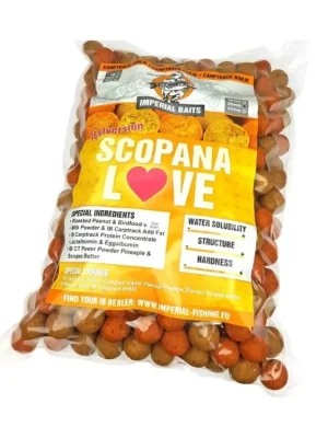 Imperial Baits Carptrack Boilie - Scopana Love - 30mm Cenově Výhodný