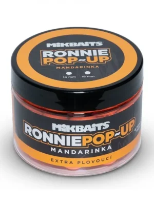 Značkový Mikbaits Ronnie pop-up Mandarinka 16 mm/150ml