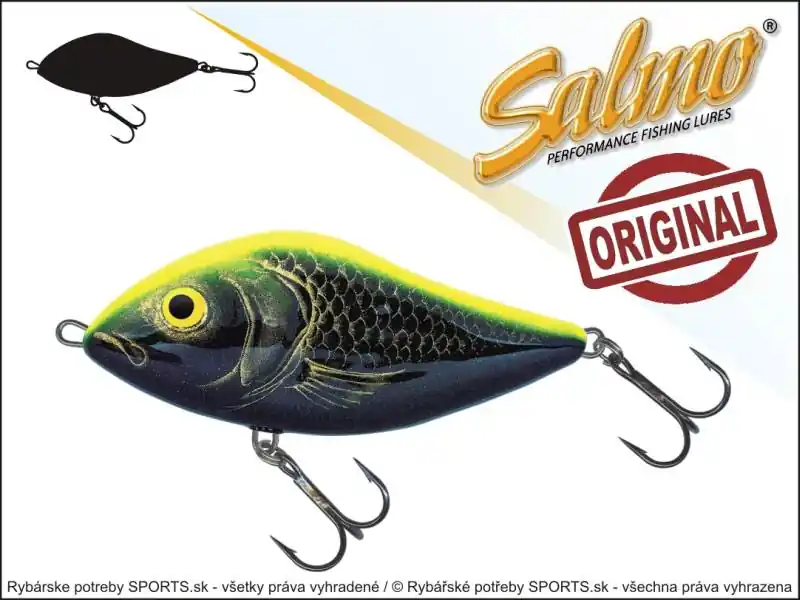 Koupit Online Salmo rybářské woblery SLIDER SD5F barva CK
