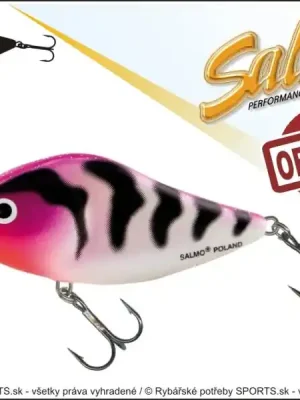 Salmo rybářské woblery SLIDER SD6F barva PUT Expresní Doručení