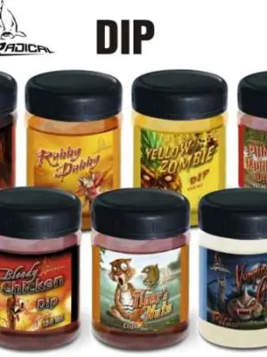 150ml Radical Yellow Zombie Dip - ananasový natur dip 44 3949009 - Quantum Radical Dirty Devil Dip Časově Omezené