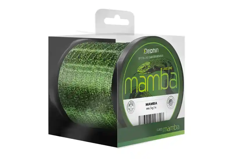 Delphin MAMBA Carp / kamufláž 0,28mm 13,4lbs 1200m Horká Nabídka