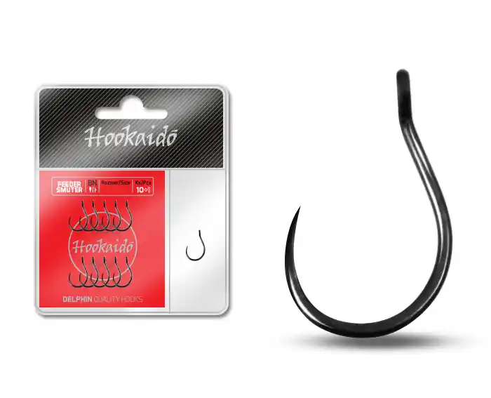 Háček Delphin HKD Feeder SMUTER ring / 10+1ks TEFCON/10 Zlevněný