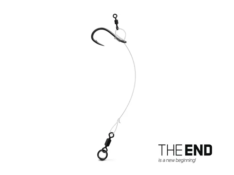 Top Prodej Návazec Delphin THE END CHOD Rig 4ks 8cm / 0.45mm/#6