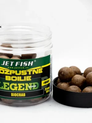 Zlevněný 250ml-20mm Legend Range - Rozpustné boilie : BIOCRAB