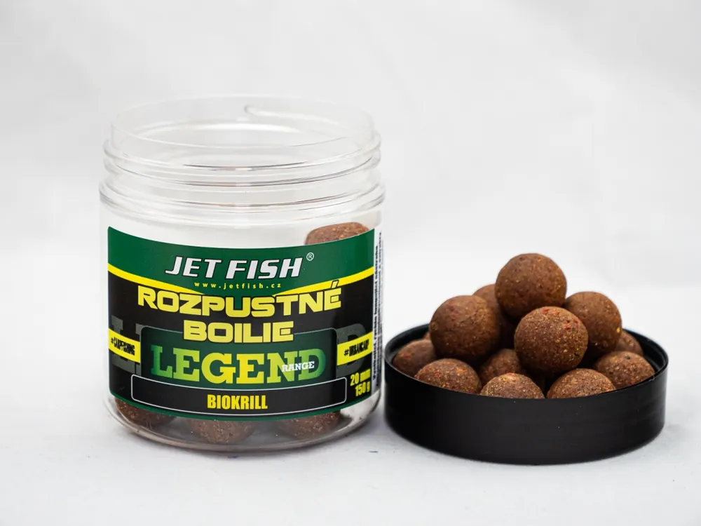 Nakupujte Hned 250ml-20mm Legend Range - Rozpustné boilie : BIOKRILL