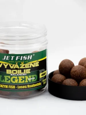 Akční Cena 250ml-20mm Legend range Vyvážené boilie : BIOENZYM FISH - LOSOS / ASA