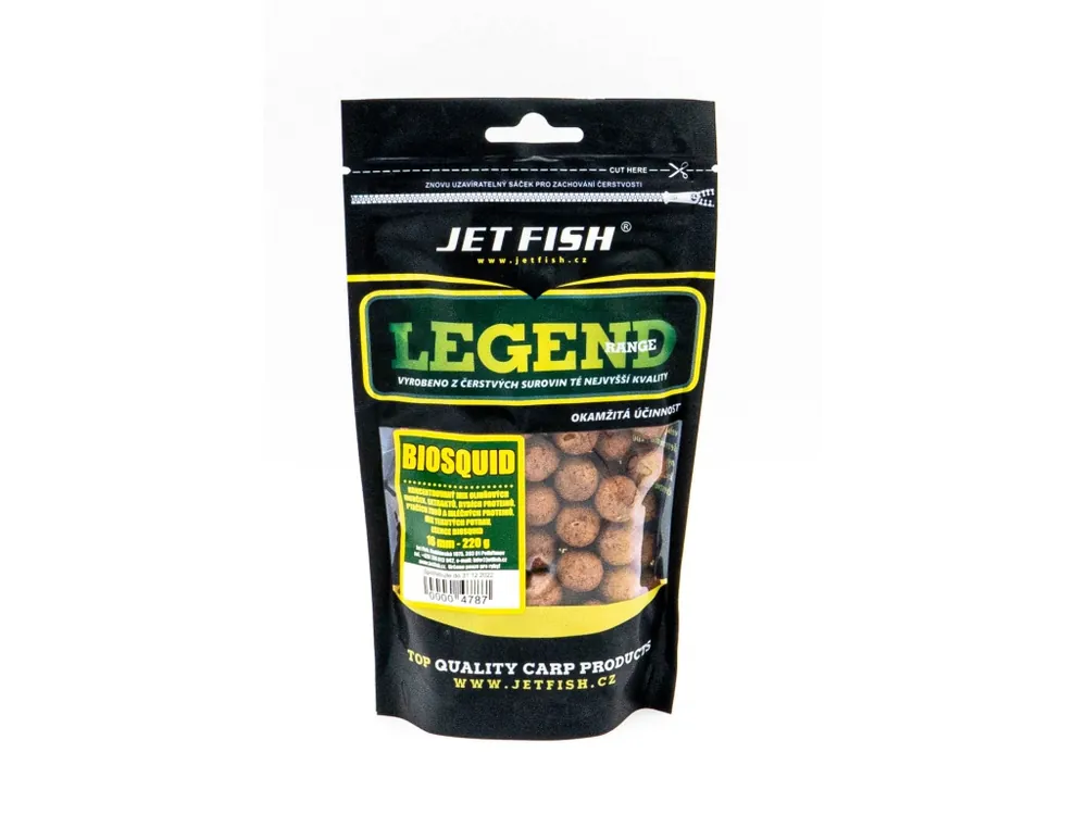 Legend Range boilie 220g - 16mm : BIOSQUID Novinka