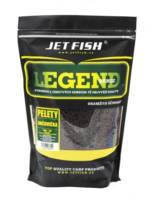 Vrácení Zdarma Legend Range - Pelety 1kg - 4mm : ANČOVIČKA