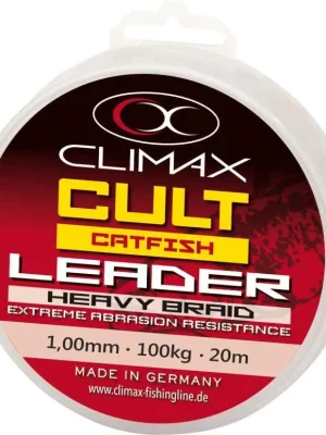 Climax CULT Catfish Leader 20m 1,00mm/100kg - šedá Akce