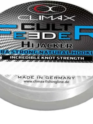 Akční Cena CLIMAX CULT Feeder Hijacker - návazcový silon 50m Průměr: 0,28mm / 6,5kg