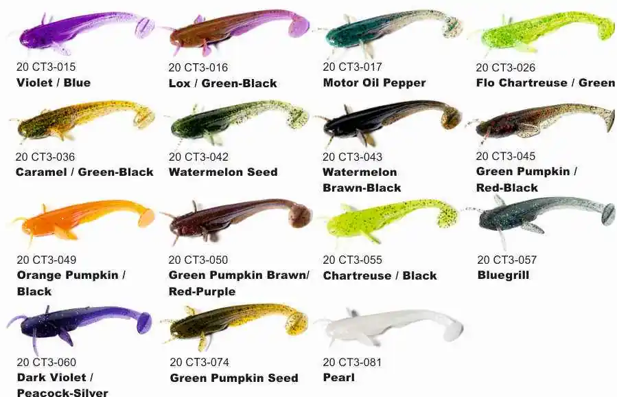 Dipované umělé nástrahy FishUP Catfish 75mm / 8ks Barva: Lox / Green & Black Ihned K Objednání