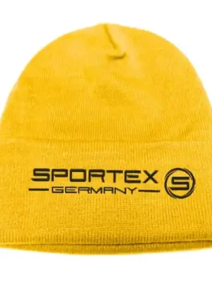 Cenově Výhodný Rybářská čepice SPORTEX s logem žlutá