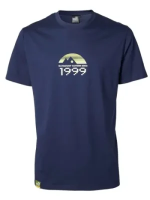 Výhodná Nabídka Tričko Geoff Anderson Organic Tee retro 1999 blue Velikost: L