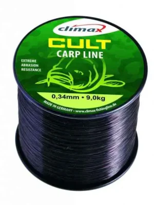 Bezpečná Platba Silon Climax CULT Carp Line Black Průměr: 0,28mm/6,1kg/1500m