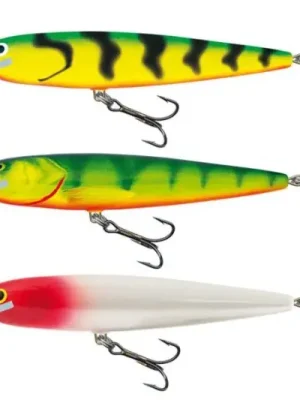 Nízká Cena Limitovaná edice Salmo White Fish 13cm plovoucí Green Tiger