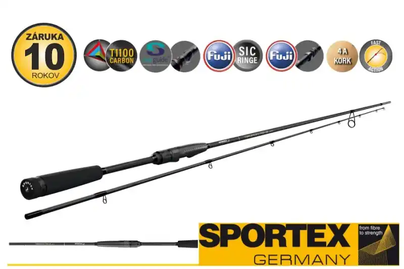Hit Sezóny Přívlačový prut SPORTEX TiBoron RS-3 Spin 210cm / 11 - 31g