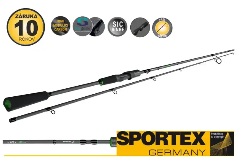 Přívlačový prut Sportex JIG-Xpert Hecht 255cm / 130 - 225g Pouze Dnes