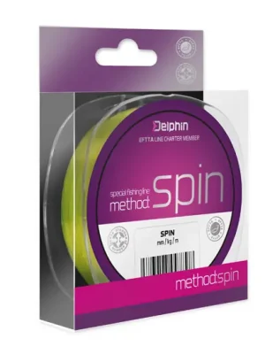 Přímo Od Výrobce Delphin METHOD SPIN žlutá 0,16mm 2,4kg 150m