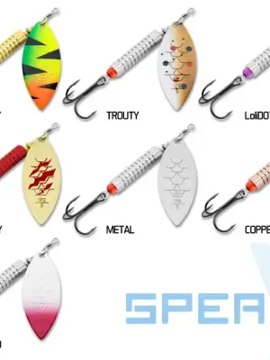 Akční Nabídka Rotačka Delphin SPEAR 9,5g/Vel.3/LoliDOT