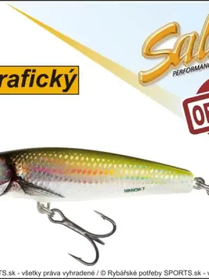Levný Salmo rybářské woblery Minnow M6F barva HBL