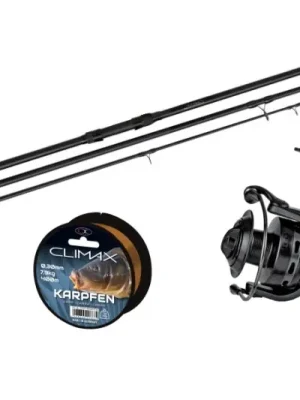 Akční Nabídka Kaprový set 3,9m/3Lbs+naviják BR10 000+silon