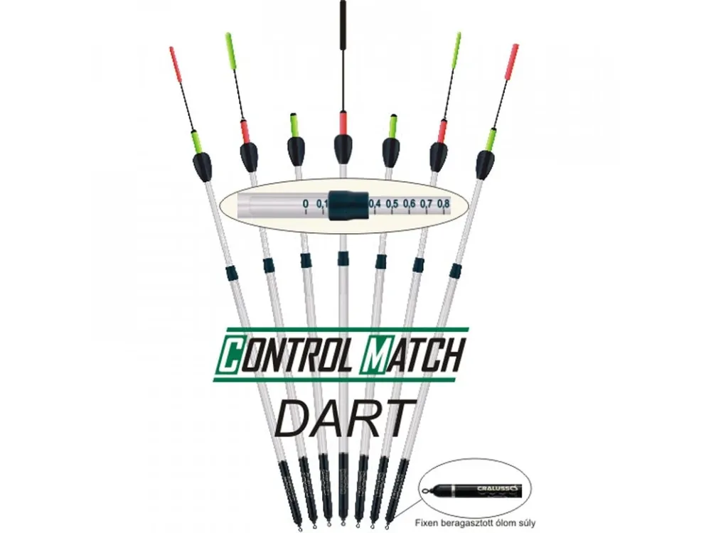 Super Cena Cralusso Splávek Controll Match dart Gramáž 3 g - Momentálně nedostupné
