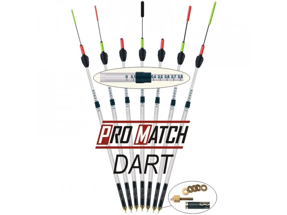 Dokud Zásoby Vydrží Cralusso Splávek Pro Match dart Gramáž 4 g - Momentálně nedostupné