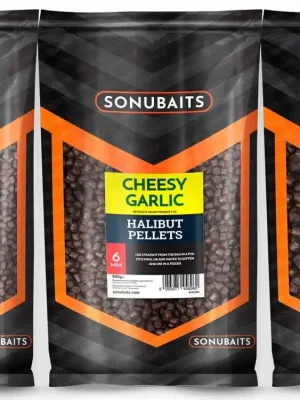 Sonubaits Pelety Cheesy Garlic Halibut feed pellets 900 g Průměr 3 mm Oblíbený