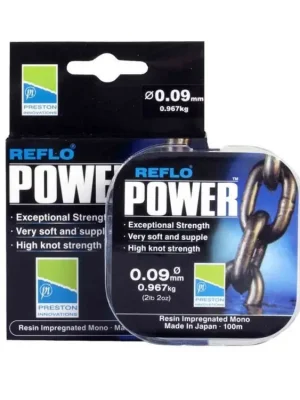 Super Cena Preston Vlasec Reflo Power 100 m Průměr 0.09 mm - Momentálně nedostupné