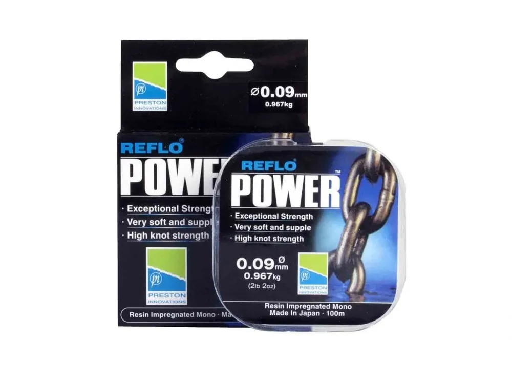 Super Cena Preston Vlasec Reflo Power 100 m Průměr 0.09 mm - Momentálně nedostupné