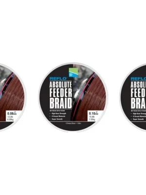 Preston Šňůra Absolute Feeder braid 150 m Průměr 0.08 mm Akční Cena