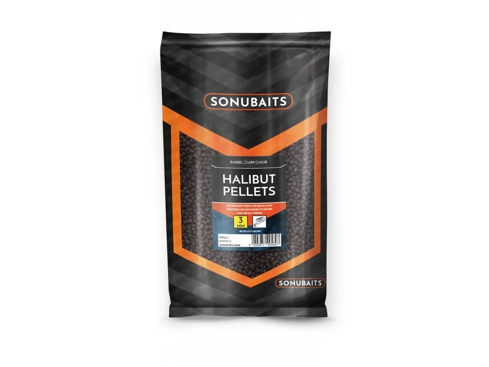 Sonubaits Halibut Pellets 8 mm 900 g Poslední Šance