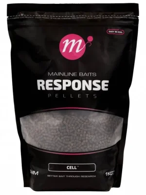 Nízká Cena Mainline Pelety Response Carp Pellets CellTM - 5mm - 1kg