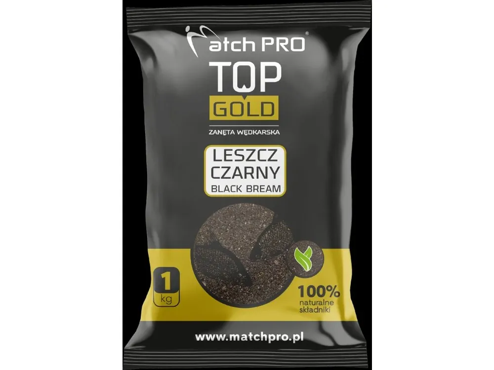 Match Pro Krmení TOP Gold Bream Black 1 kg Akční Nabídka
